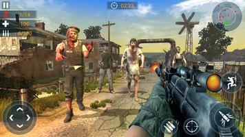 jeux de tir de zombies capture d'écran 1