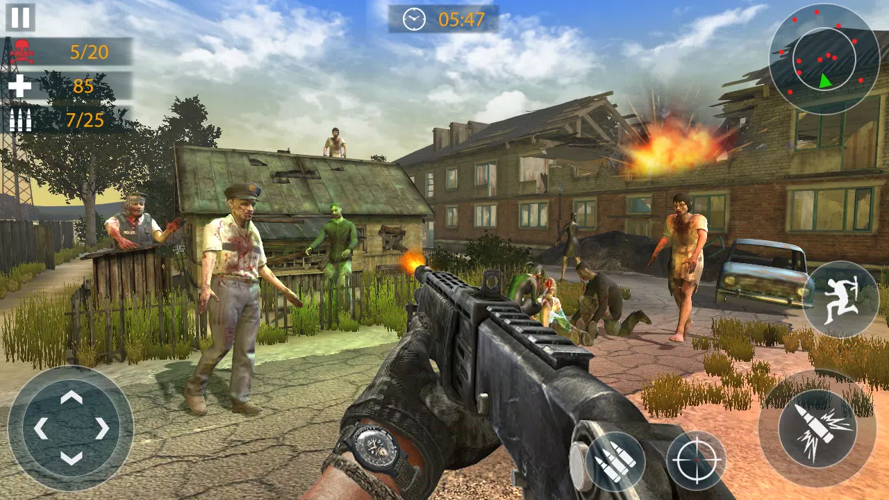 Download do APK de Zombie caça 2019 - melhores jogos de tiro zumbi para  Android