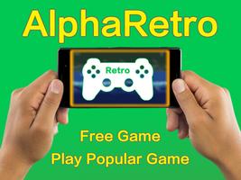 Alpha Retro Game Land Plus plakat