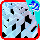 Maze runner rompecabezas 3d icono