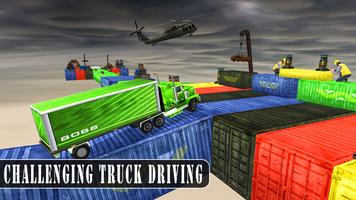 Impossible Euro Truck Parking Simulator 3D Affiche