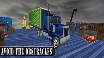 Impossible Euro Truck Parking Simulator 3D capture d'écran 2