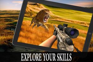 Wild Jungle Animal Hunting - Sniper Shooter 3D 포스터