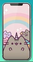 Pusheen Aesthetic Wallpaper HD 스크린샷 2