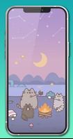 Pusheen Aesthetic Wallpaper HD 스크린샷 3