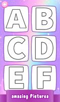 Alphabets Coloring Book capture d'écran 1