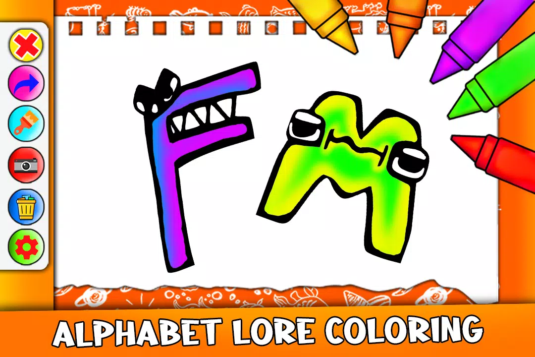 Alphabet Lore Coloring Book, Apps