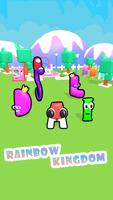 Alphabet - Rainbow Kingdom الملصق