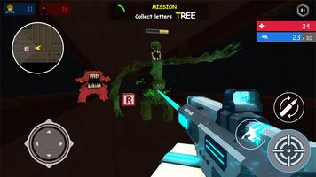 Alphabet Shooter Survival FPS Ekran Görüntüsü 1