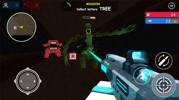 Alphabet Shooter Survie FPS capture d'écran 1