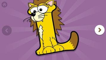 Animales del alfabeto: Alphabetimals captura de pantalla 2