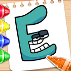 Alphabet lore Coloring Book simgesi