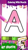 Alphabets Coloring book تصوير الشاشة 1