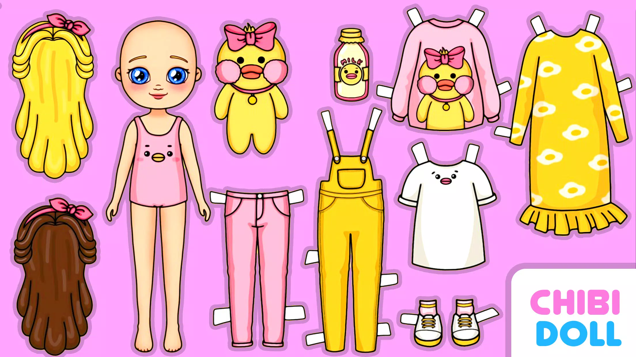 Tải xuống APK Chibi Dolls: Dress Up Games cho Android