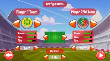 برنامه‌نما لعبة الدوري الجزائري عکس از صفحه