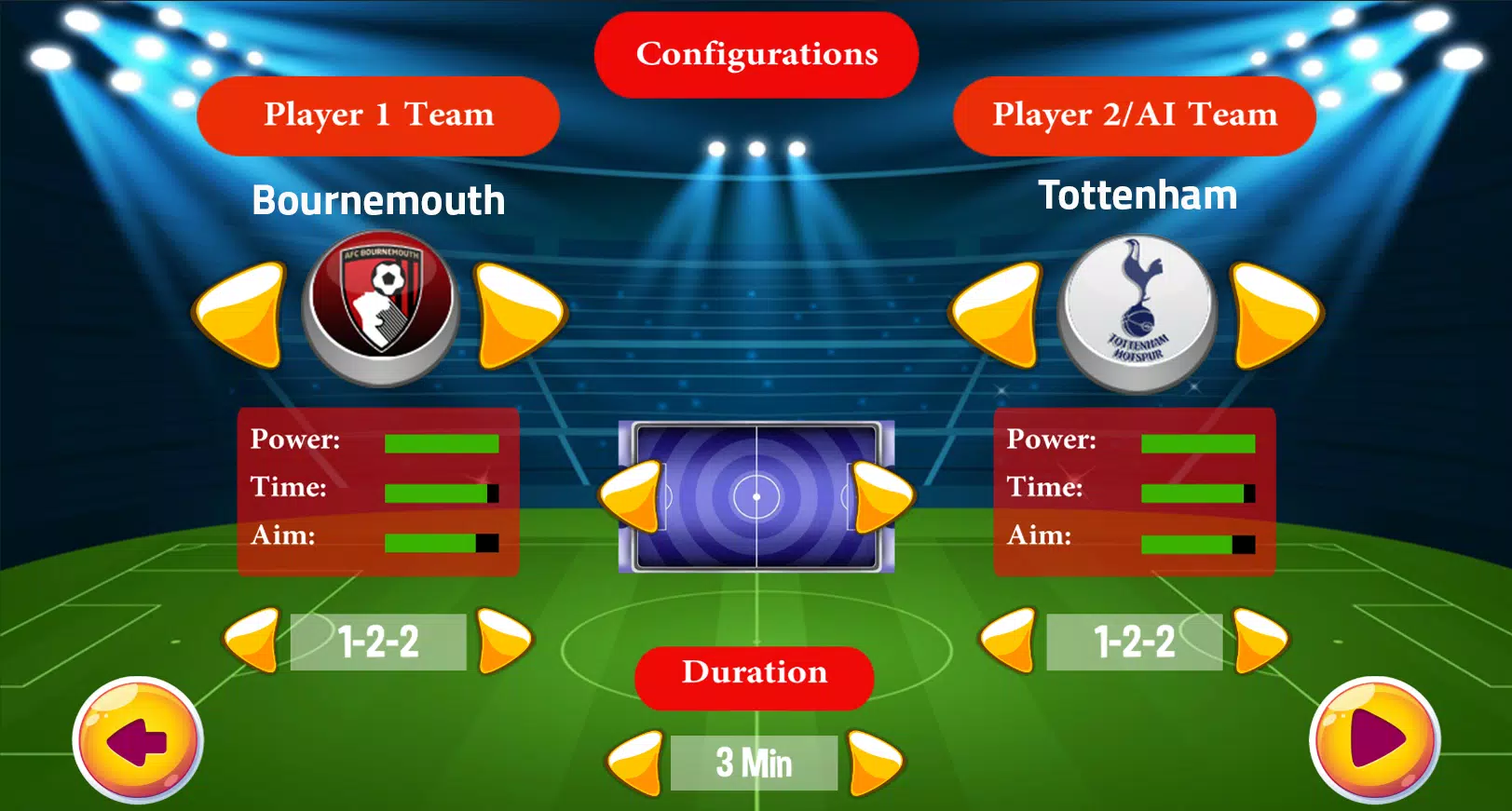 Premier League Football Game