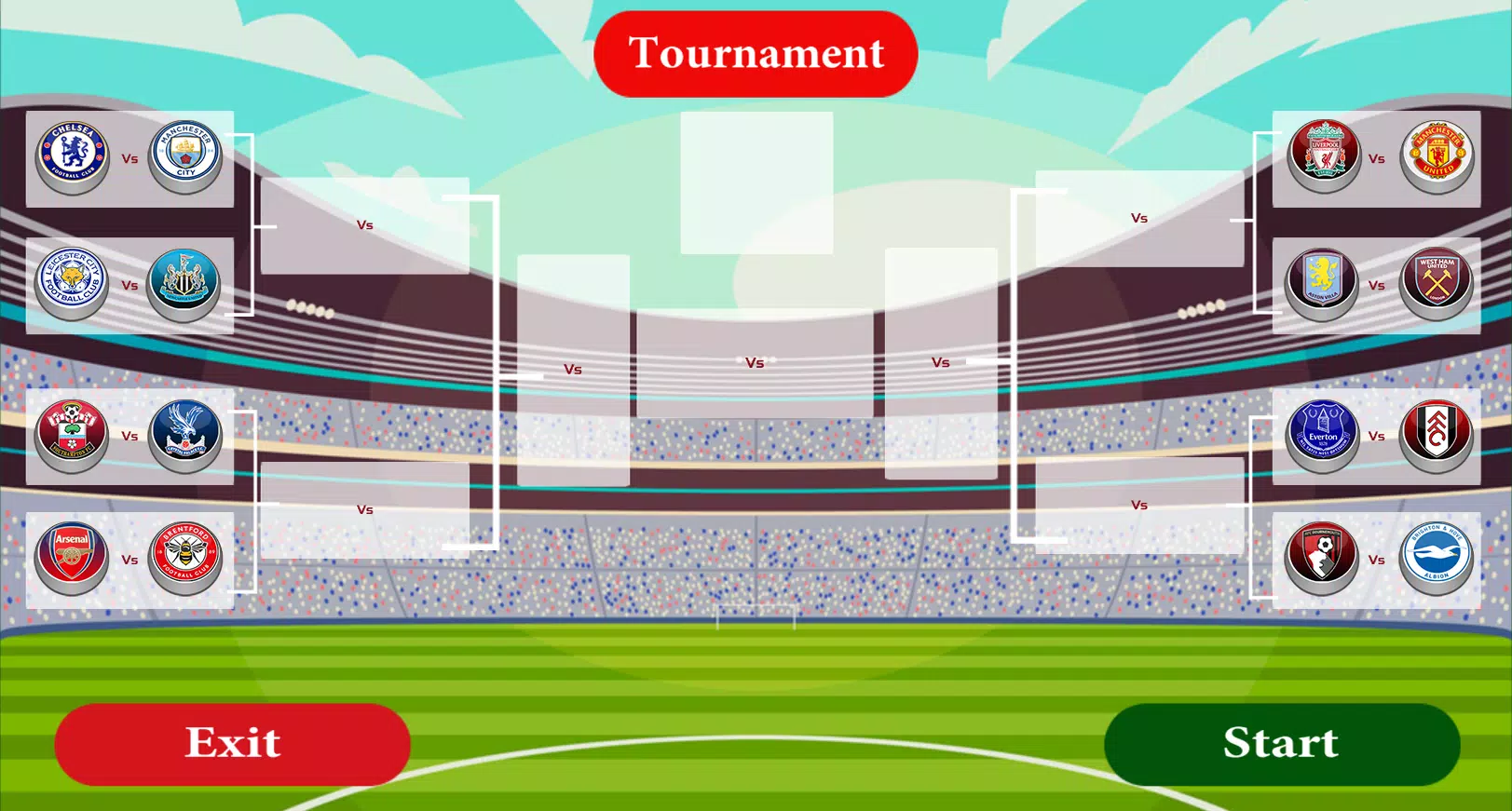 Premier League Football Game