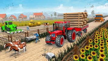 Tractor Farming Simulator पोस्टर
