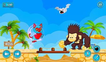Super Cat Jumping Tale-Platformer Game Free screenshot 1