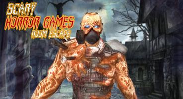 Scary Room Escape Horror Games الملصق
