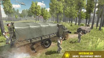US Army Transport Truck Games Affiche