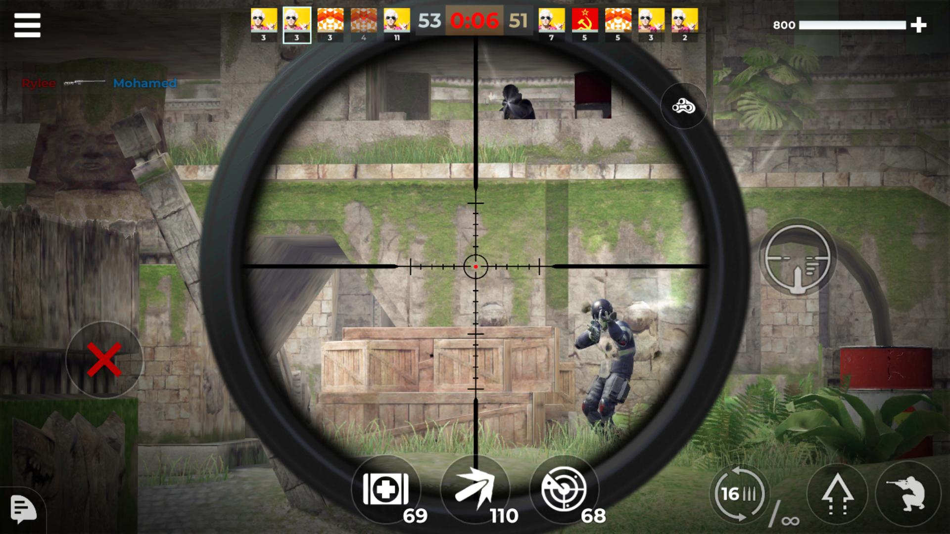 sniper mode roblox