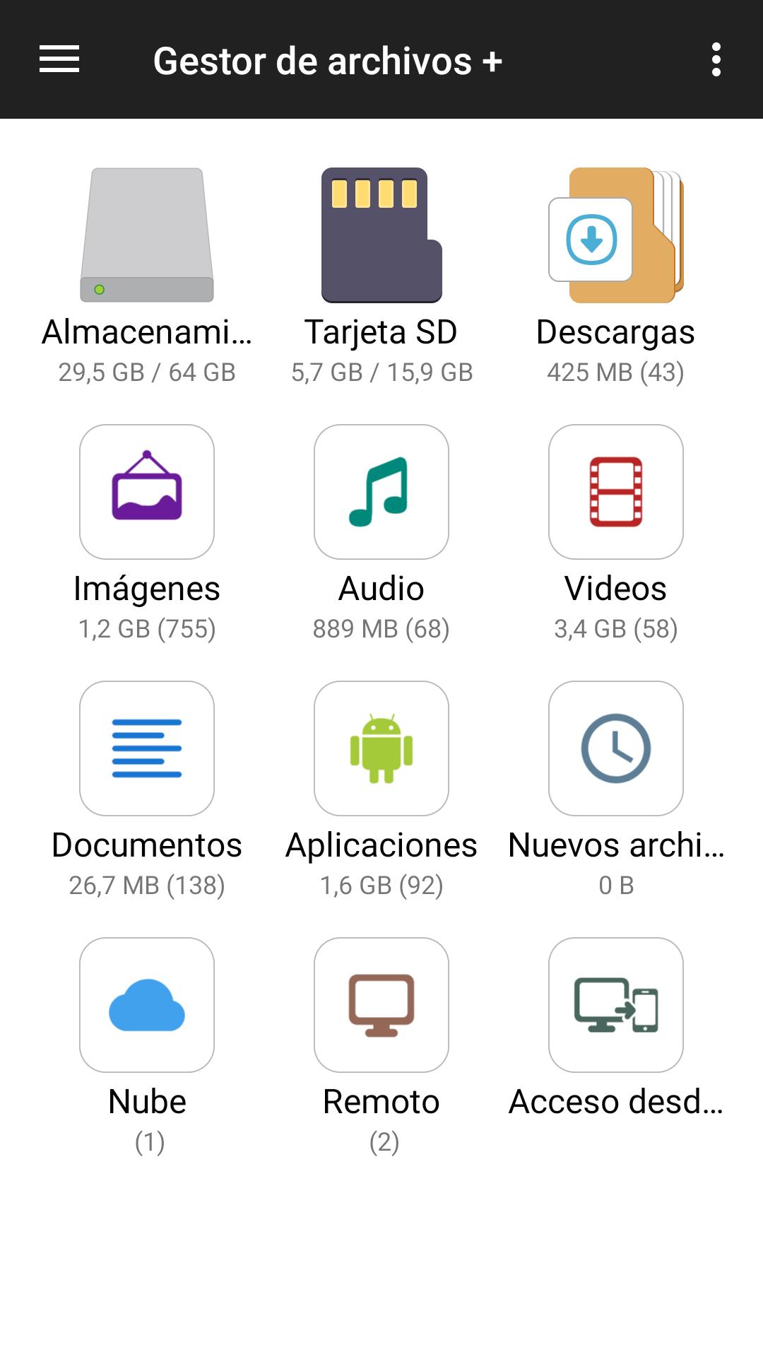 Descarga de APK de Gestor de archivos para Android