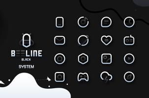 BeeLine Black IconPack capture d'écran 1