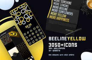 BeeLine Yellow IconPack постер