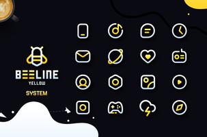 BeeLine Yellow IconPack скриншот 1