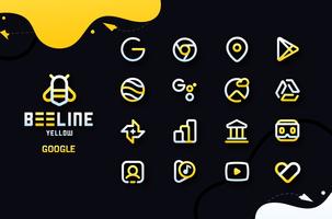 BeeLine Yellow IconPack скриншот 2