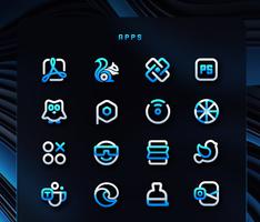 BlueLine IconPack imagem de tela 2