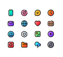 Doodle Iconpack скриншот 1