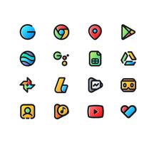 Doodle Iconpack скриншот 2