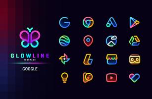 GlowLine Icon Pack تصوير الشاشة 3