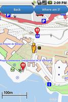 Monaco Amenities Map (free) plakat