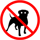 Anti dog sound icon