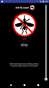 Anti fly sound poster