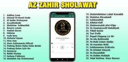 AZ-ZAHIR SHOLAWAT 2022 الملصق