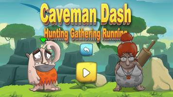 Caveman Dash – Dino Hunter Affiche