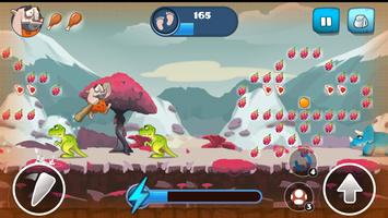 Caveman Dash – Dino Hunter screenshot 1