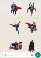 DC Stickers for Whatsapp - WAStickerApps- Superman capture d'écran 3