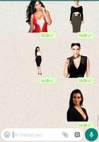 Kim Kardashian Stickers Whatsapp - WAStickerApps capture d'écran 3