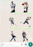 Patriots Stickers for Whatsapp - WAStickerApps capture d'écran 3