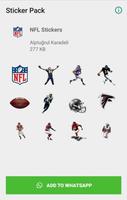 NFL Stickers for Whatsapp - WAStickerApps Affiche