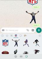 NFL Stickers for Whatsapp - WAStickerApps capture d'écran 1