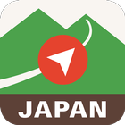 Japan Alps Hiking Map ikona
