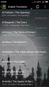 Screenshot 11 for Download MP3 Quran 30 Juz