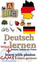 apprendre l'allemand Affiche