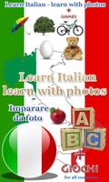 Learn Italian plakat